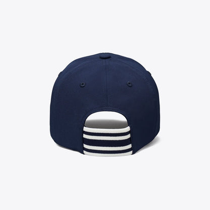 Tory Burch Logo Elastic Cap Tory Navy