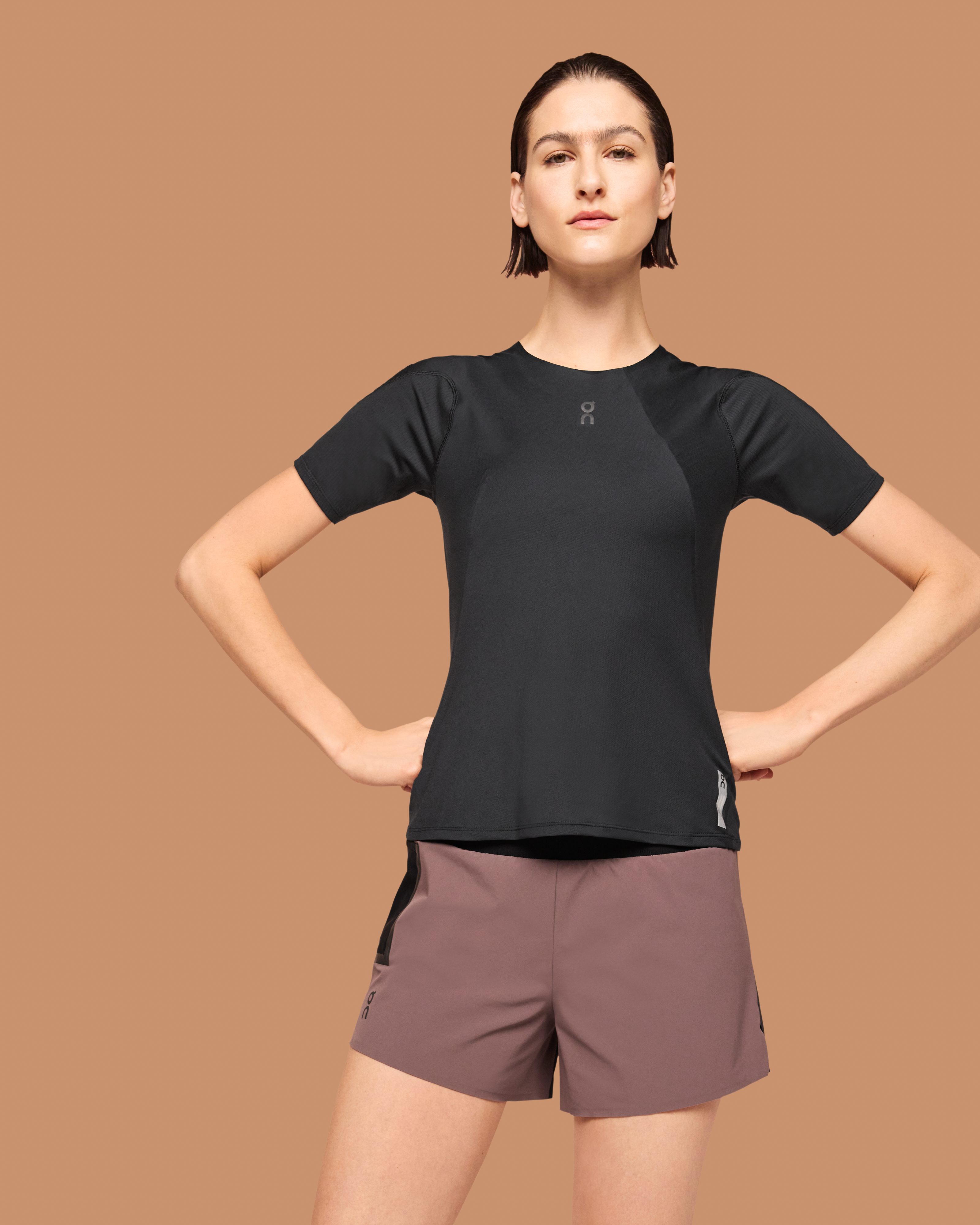 On Ultra Shorts Grape | Black (Women'S)