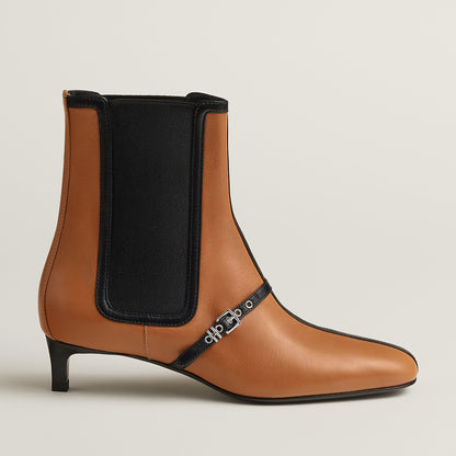  Hermes Lolita 40 Ankle Boot Naturel