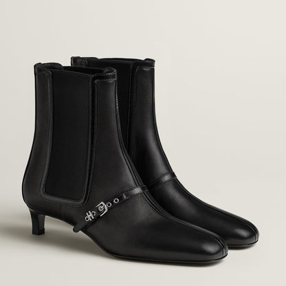  Hermes Lolita 40 Ankle Boot Noir