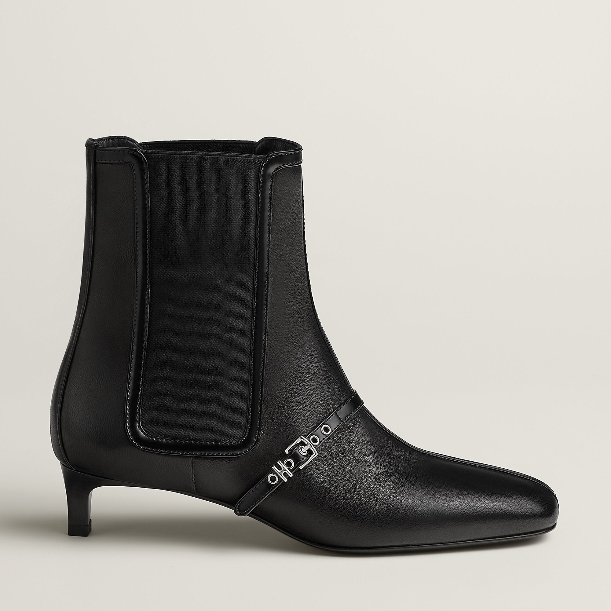 Hermes Lolita 40 Ankle Boot Noir