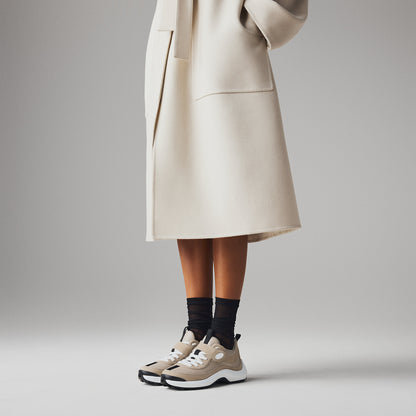  Hermes Loop Sneaker Beige Galet