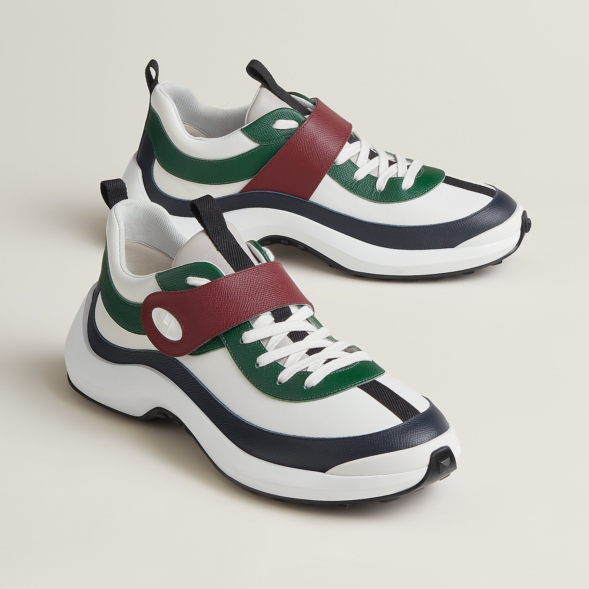  Hermes Loop Sneaker Multie Blanc