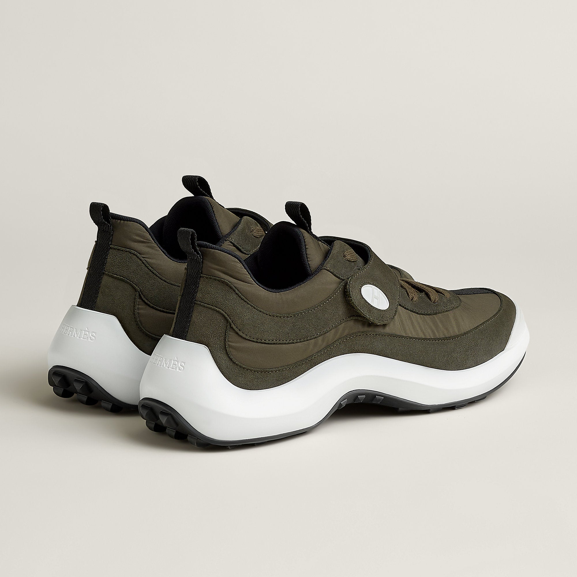  Hermes Loop Sneaker Vert Fort