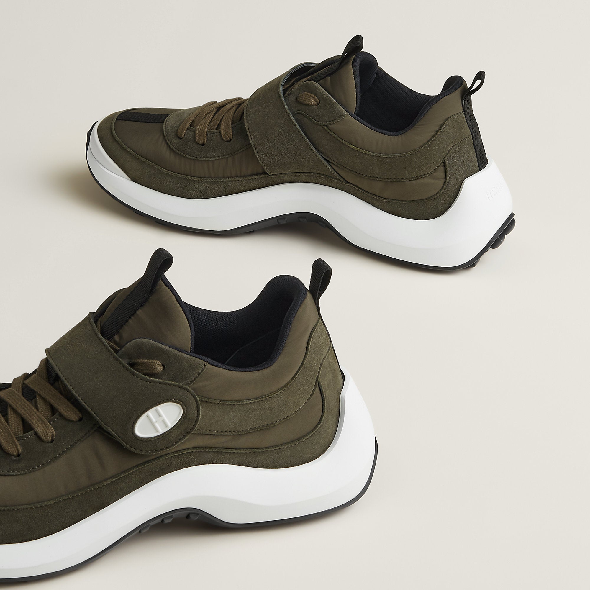  Hermes Loop Sneaker Vert Fort