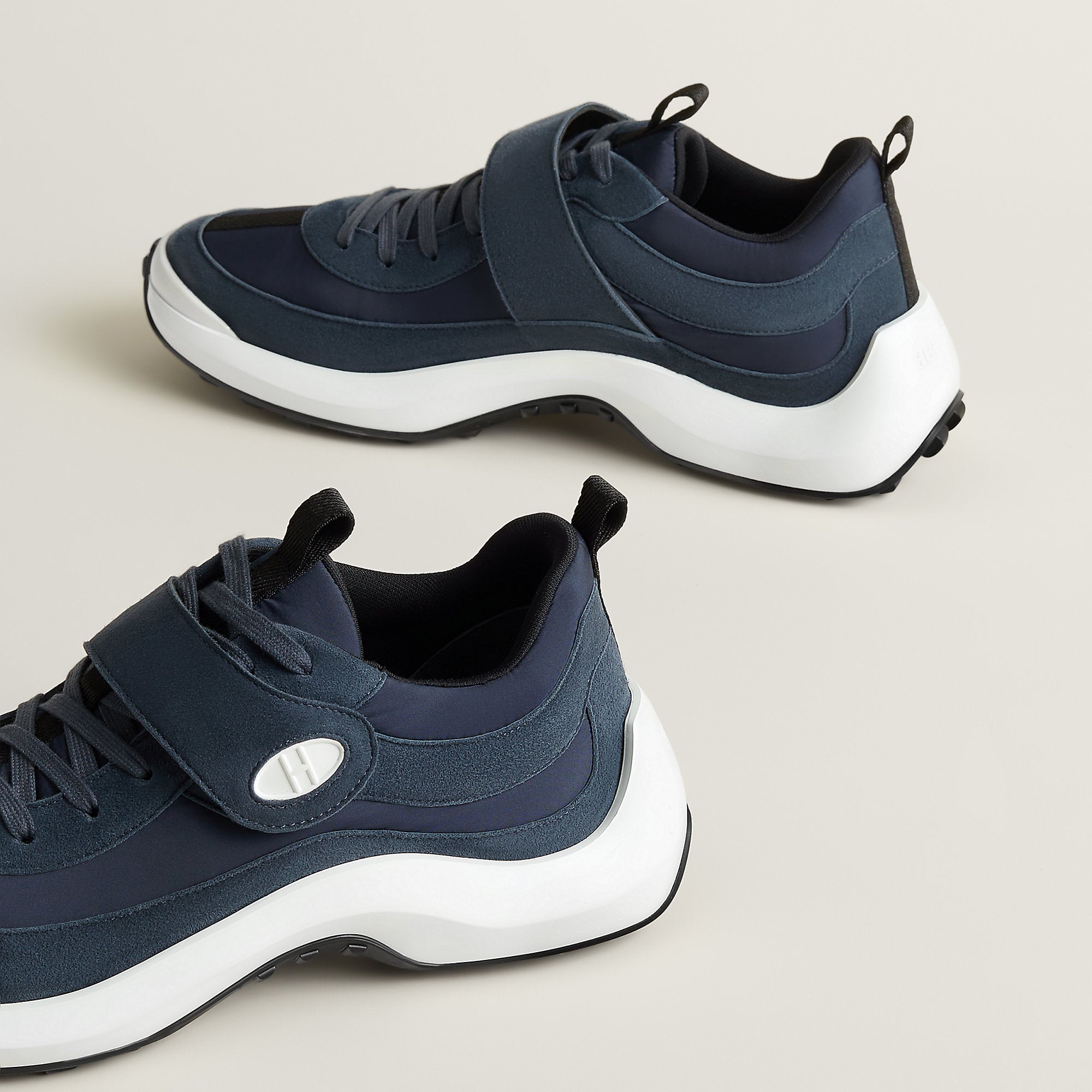  Hermes Loop Sneaker Bleu Cleste