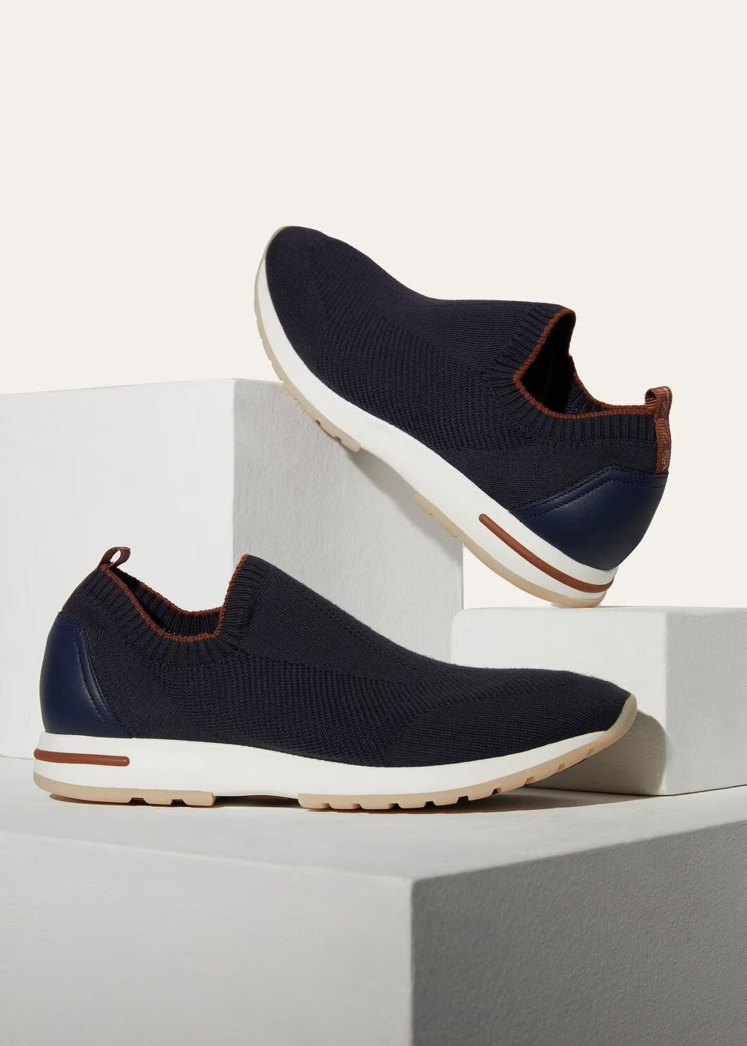 LoroPiana 360 LP Flexy Walk Sneaker Galaxy Blue