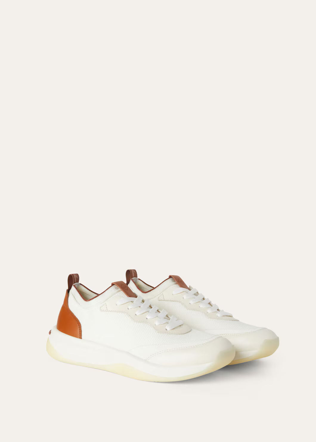 LoroPiana 410 LP Walk Sneaker White