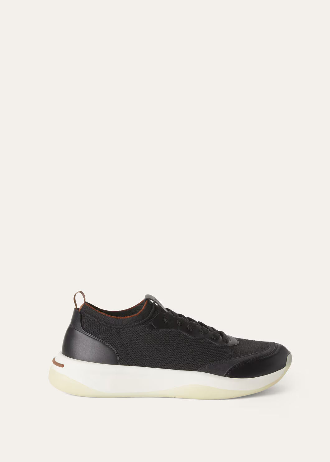 LoroPiana 410 LP Walk Sneaker Caviar