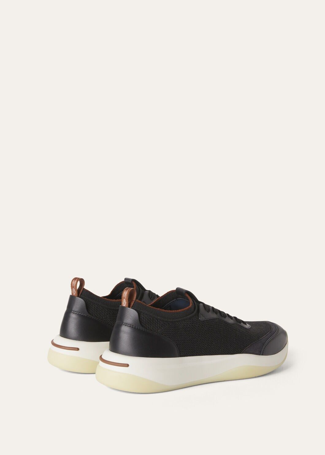 LoroPiana 410 LP Walk Sneaker Caviar