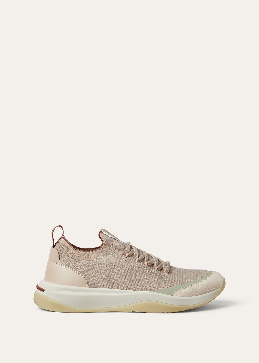 LoroPiana 410 LP Walk Sneaker Kasha Melange