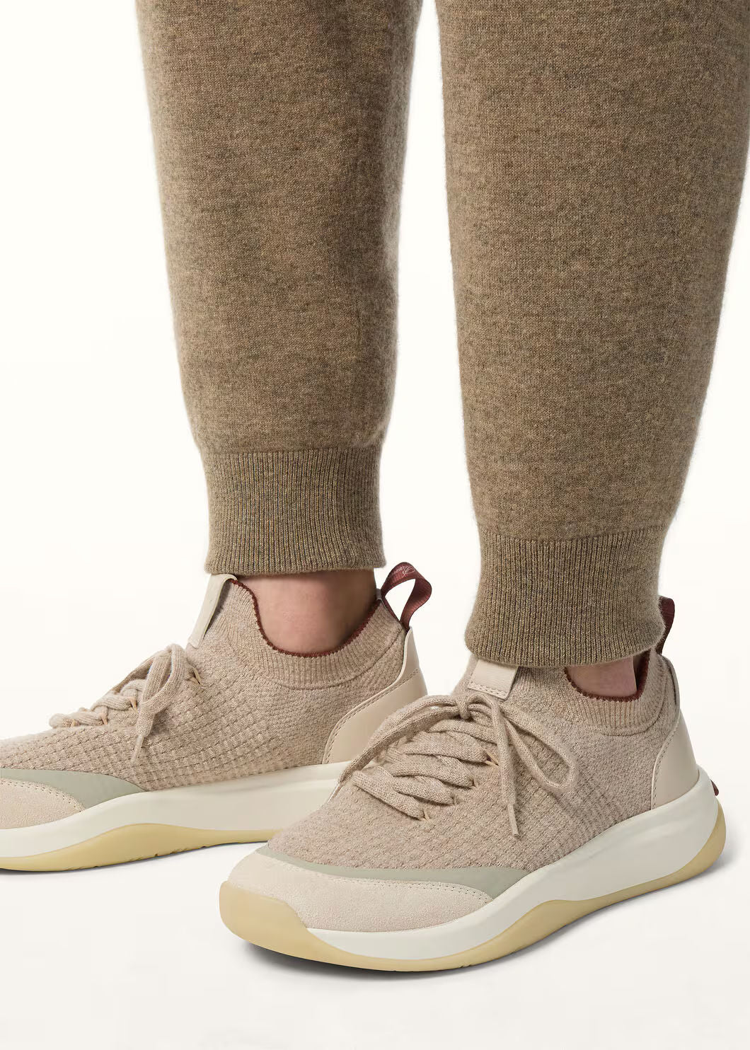 LoroPiana 410 LP Walk Sneaker Kasha Melange