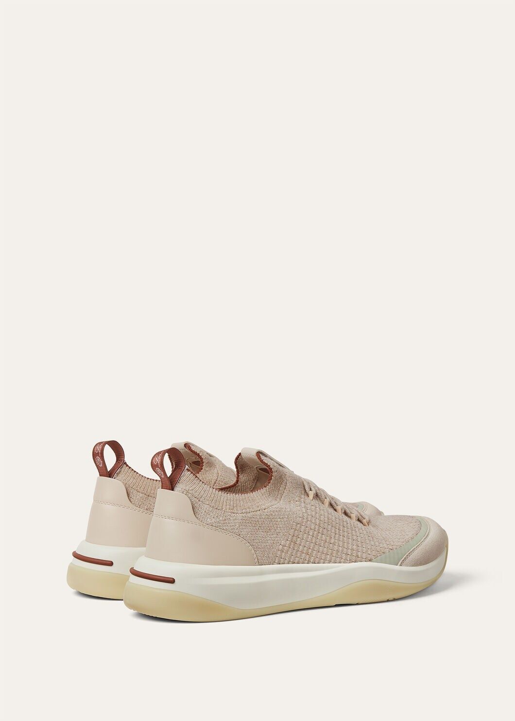 LoroPiana 410 LP Walk Sneaker Kasha Melange