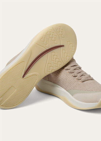 LoroPiana 410 LP Walk Sneaker Kasha Melange