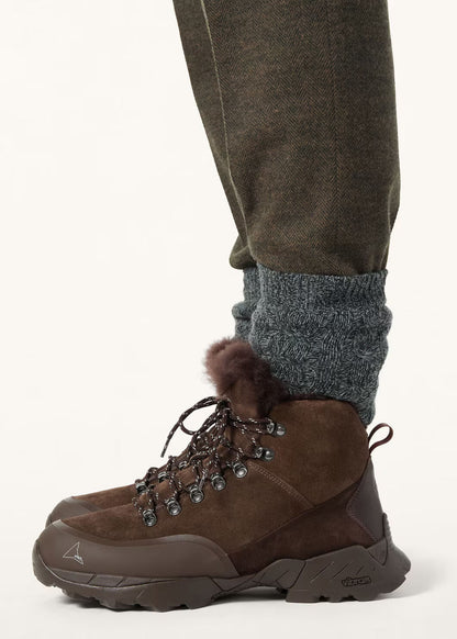 LoroPiana Andreas Boot Carob Bean