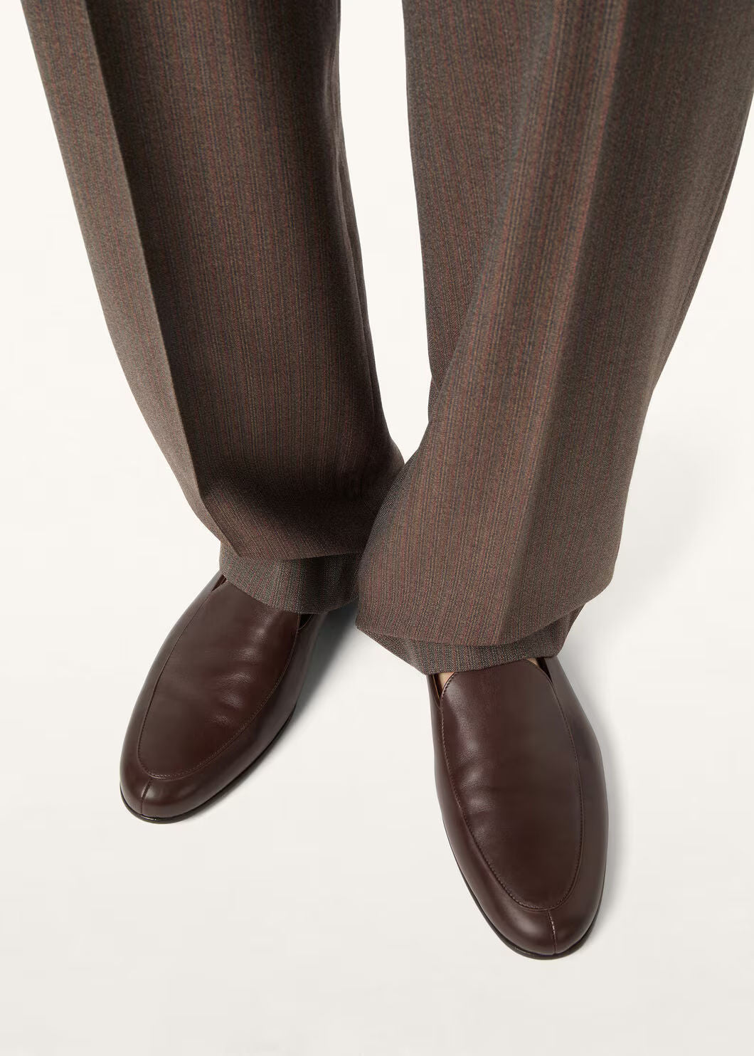 LoroPiana Anton Classic Walk Loafer French Coffee
