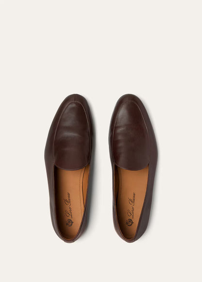 LoroPiana Anton Classic Walk Loafer French Coffee