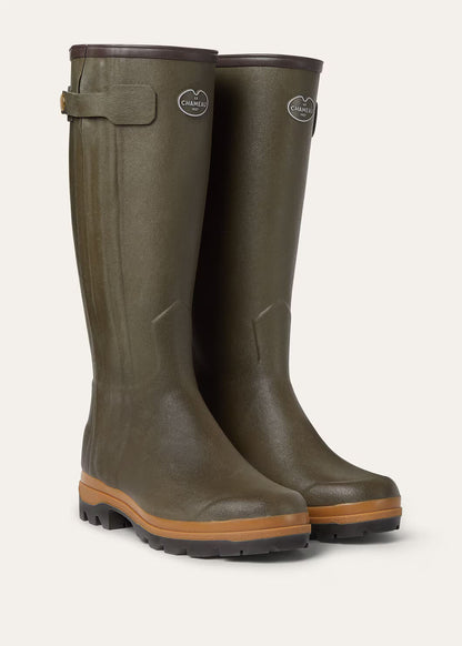 LoroPiana Chasseur Boot Le Chameau Green