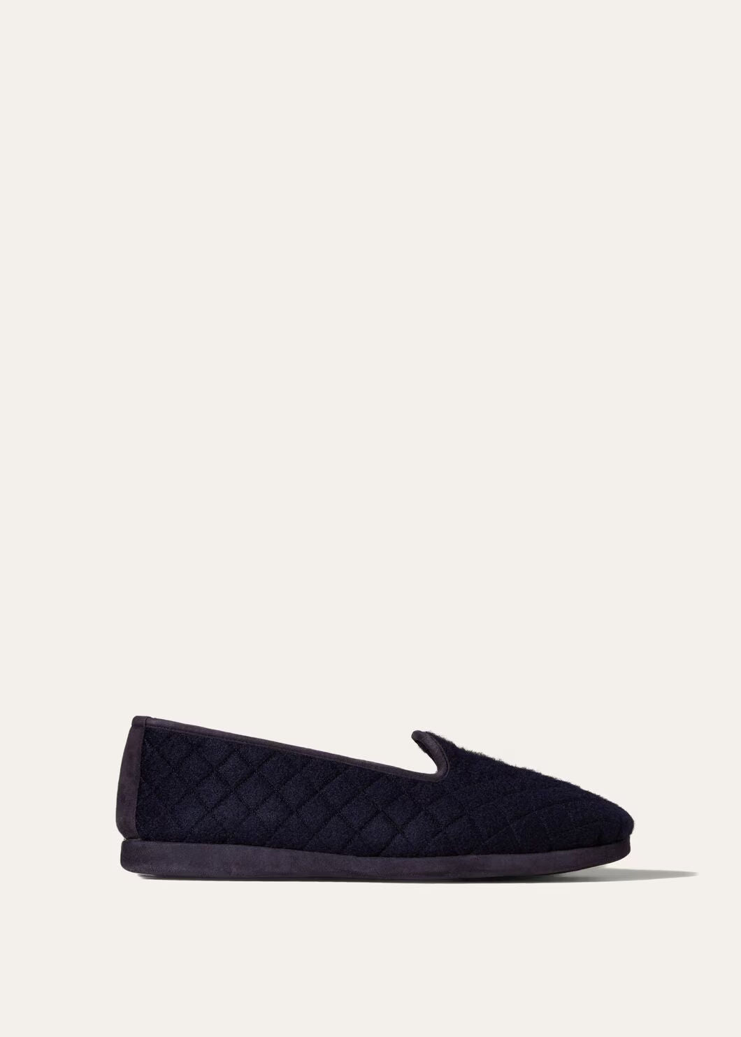 LoroPiana Classic Slipper Blue Navy