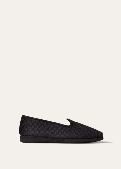 LoroPiana Classica Slipper Black