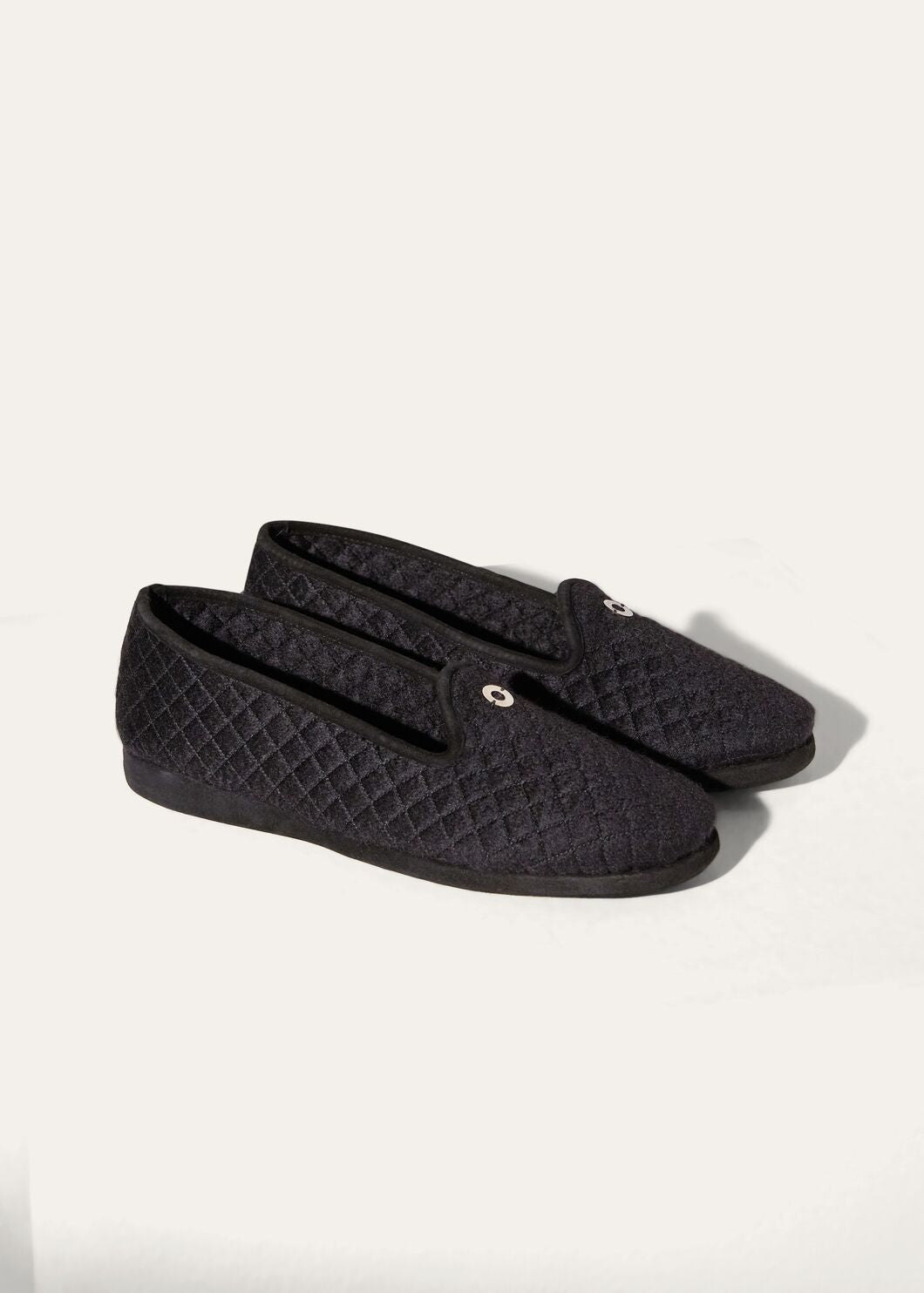 LoroPiana Classica Slipper Black