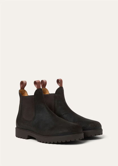 Dover Walk Chelsea Boot Very Dark Brown