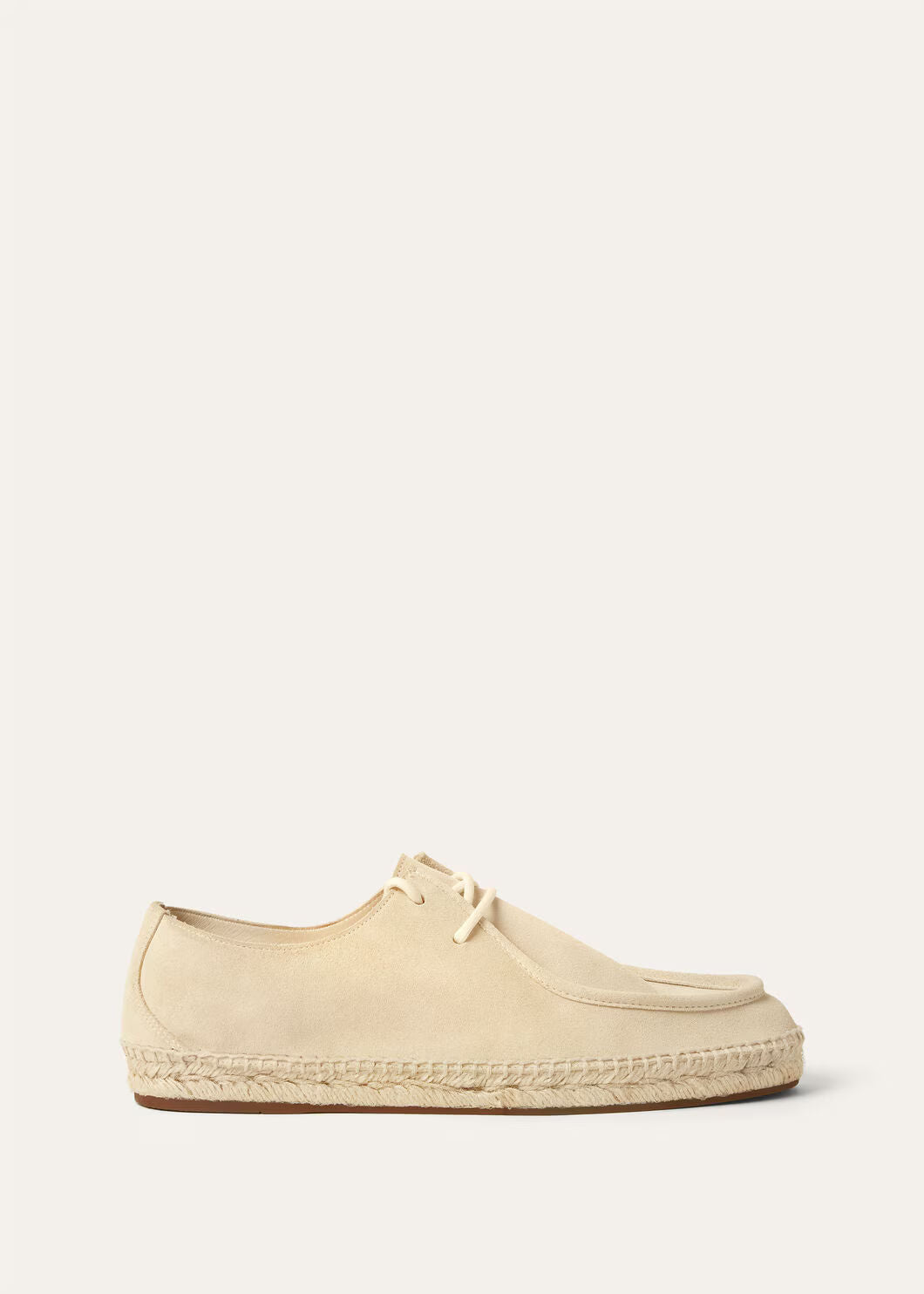 LoroPiana George Walk Espadrille Yogurt