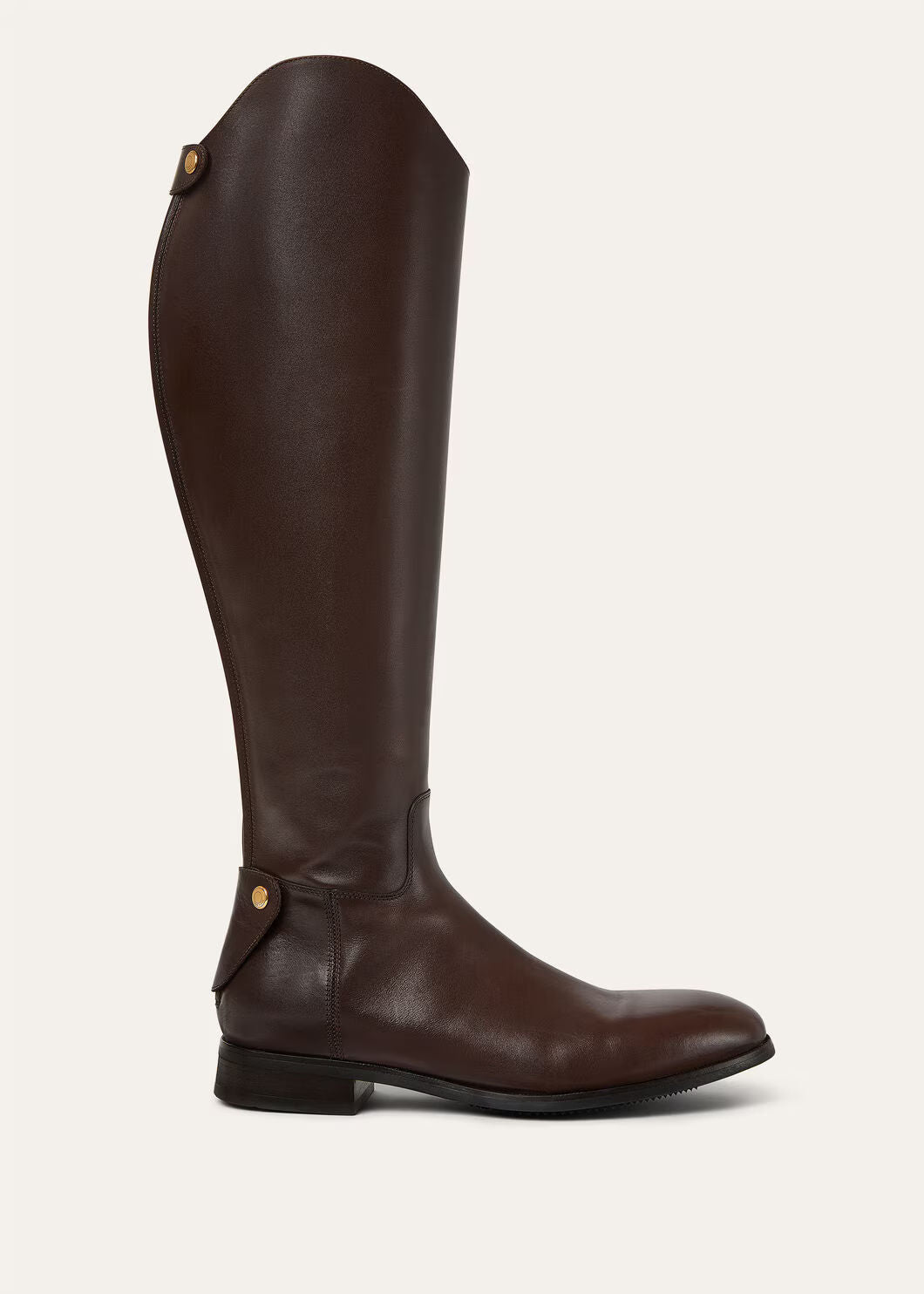 LoroPiana Horseriding High Boot French Coffee