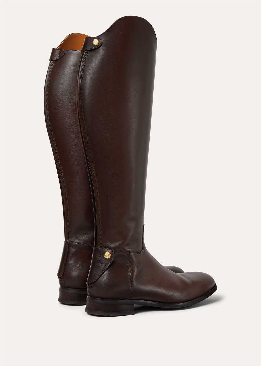 LoroPiana Horseriding High Boot French Coffee