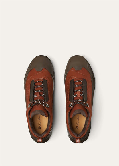 LoroPiana Katharina Hiking Sneaker Rust