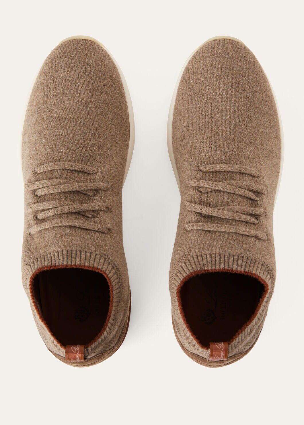 LoroPiana Loro 360 LP Flexy Walk Sneaker Grain Brown Melange