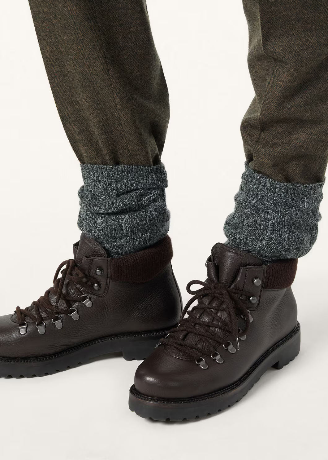 LoroPiana New Laax Walk Ankle Boot Espresso