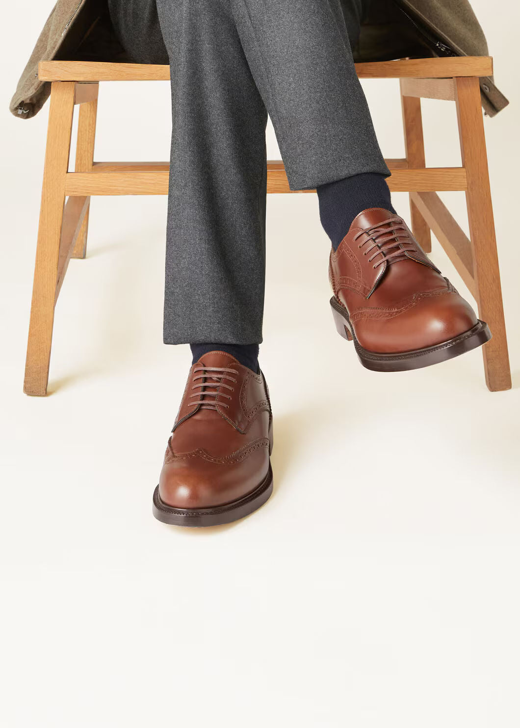 Oliver Walk Derby Cuoio Inglese