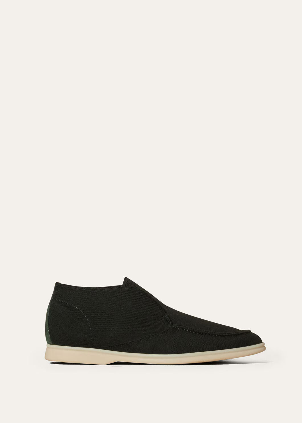 Open Knitted Walk Ankle Boot Black Forest