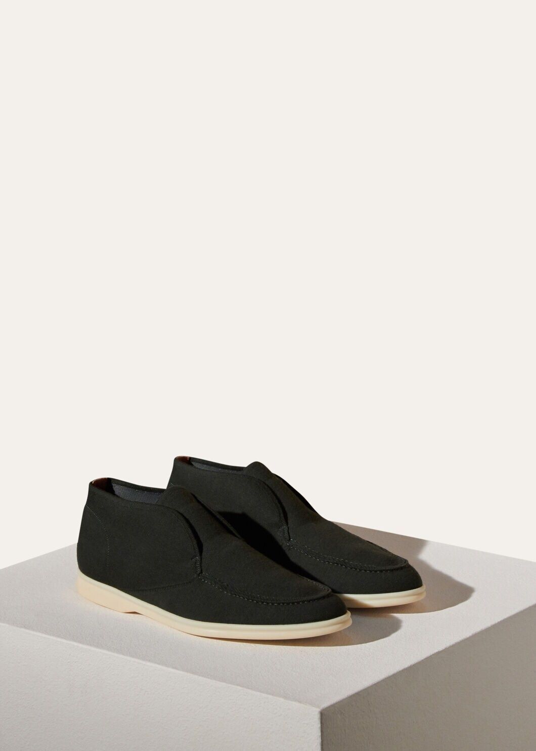 Open Knitted Walk Ankle Boot Black Forest