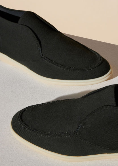 Open Knitted Walk Ankle Boot Black Forest