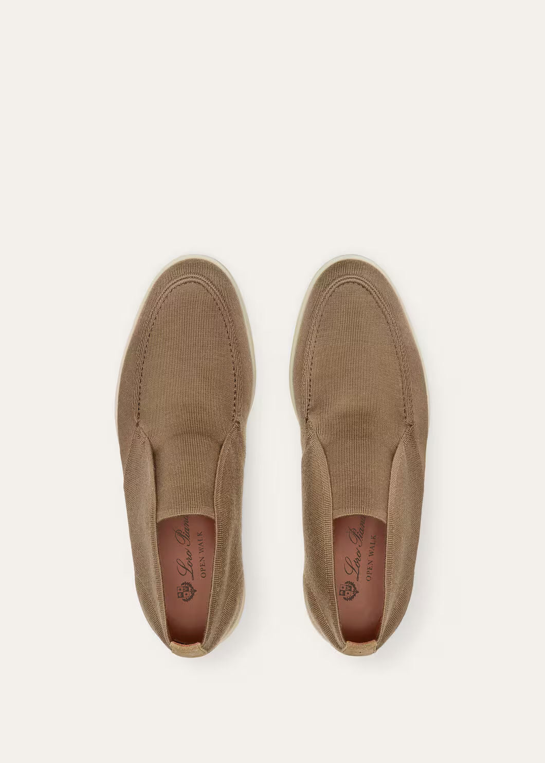 LoroPiana Open Knitted Walk Ankle Boot Sandcastle