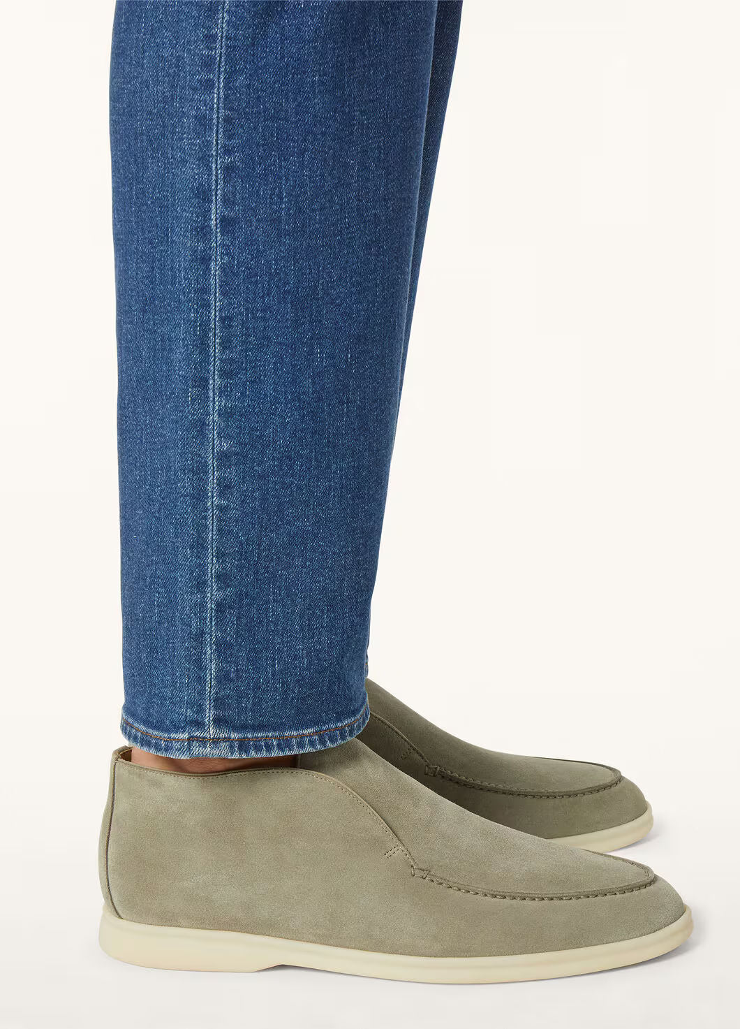 Open Walk Ankle Boot Army Gray