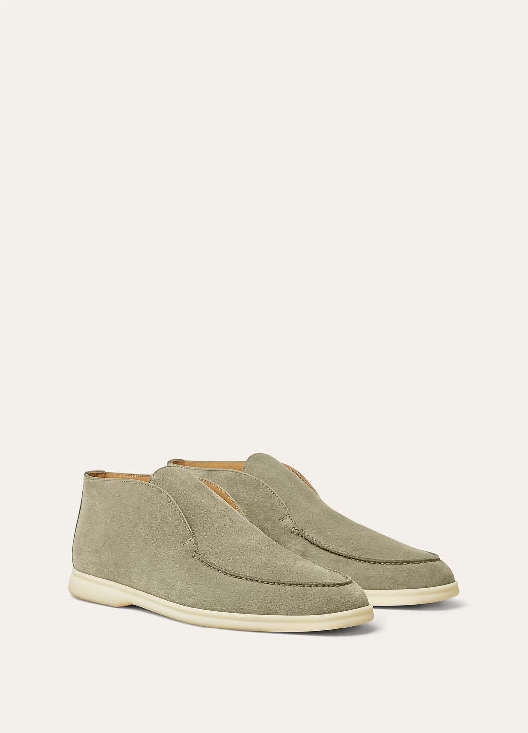 Open Walk Ankle Boot Army Gray