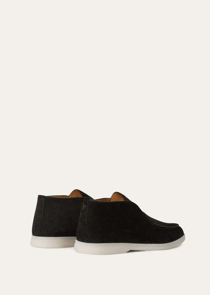 Open Walk Ankle Boot Black