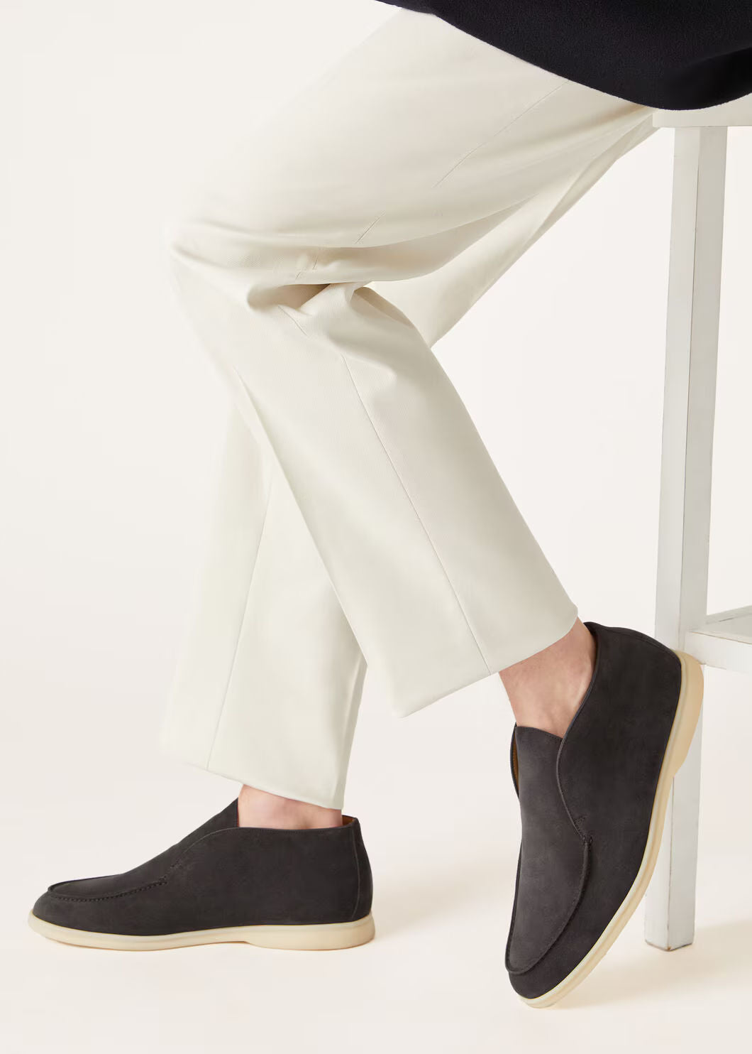 Open Walk Ankle Boot Caviar