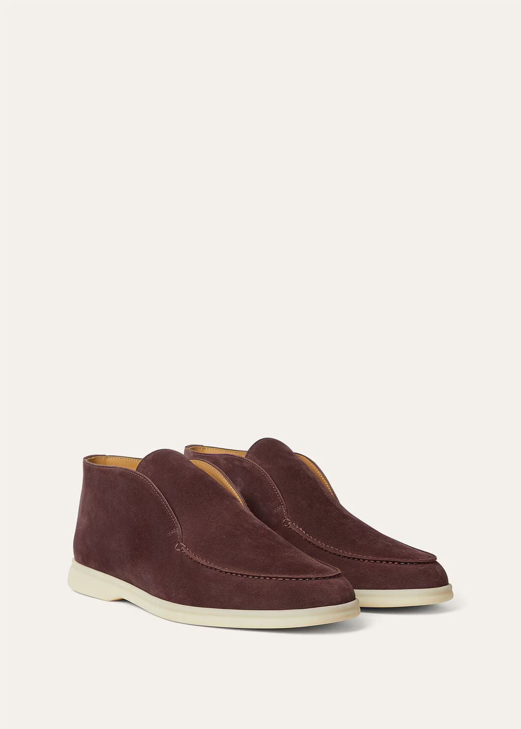 Open Walk Ankle Boot Very Dark Maroon