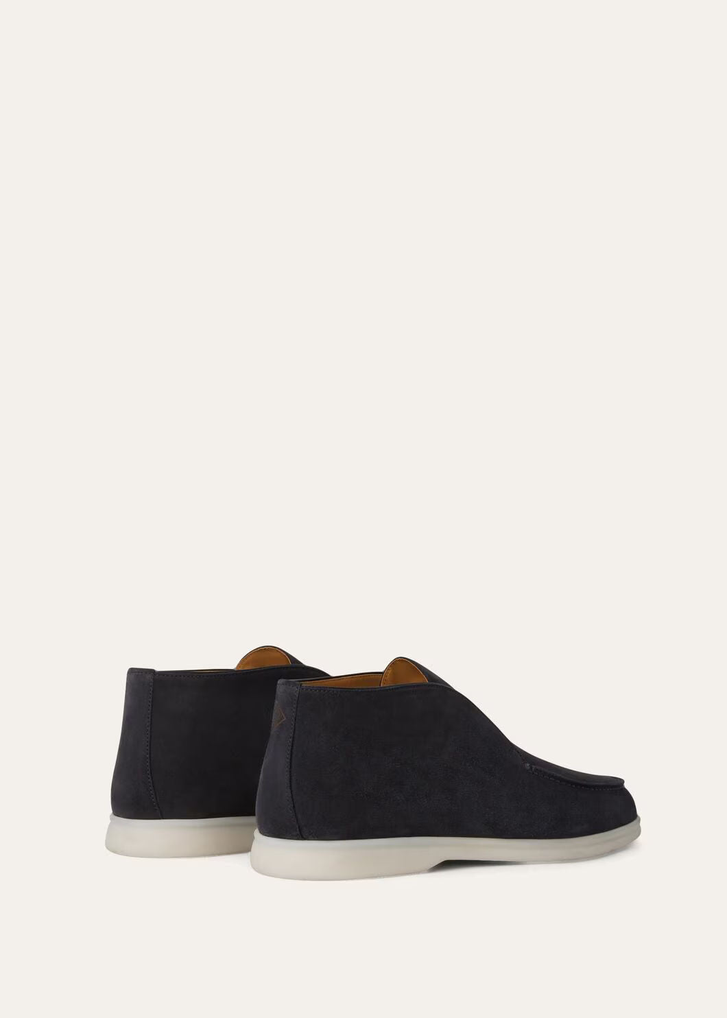 Open Walk Ankle Boot Navy Blue