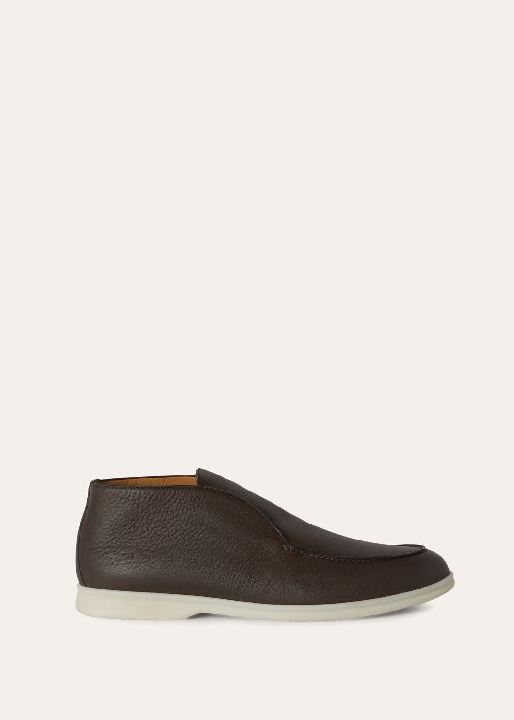 Open Walk Ankle Boot Very Dark Brown