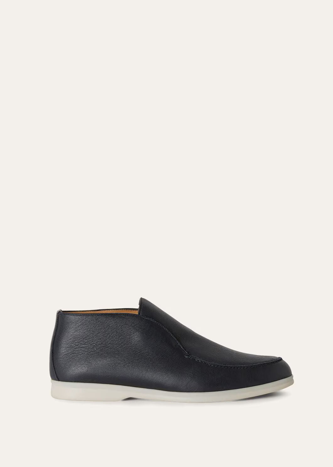Open Walk Ankle Boot Navy Blue