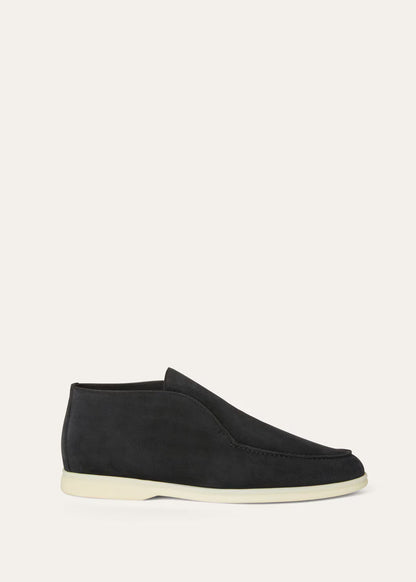 Open Walk Ankle Boot Black