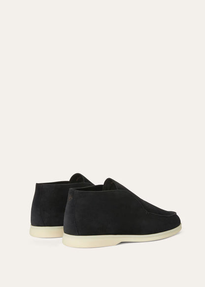 Open Walk Ankle Boot Black