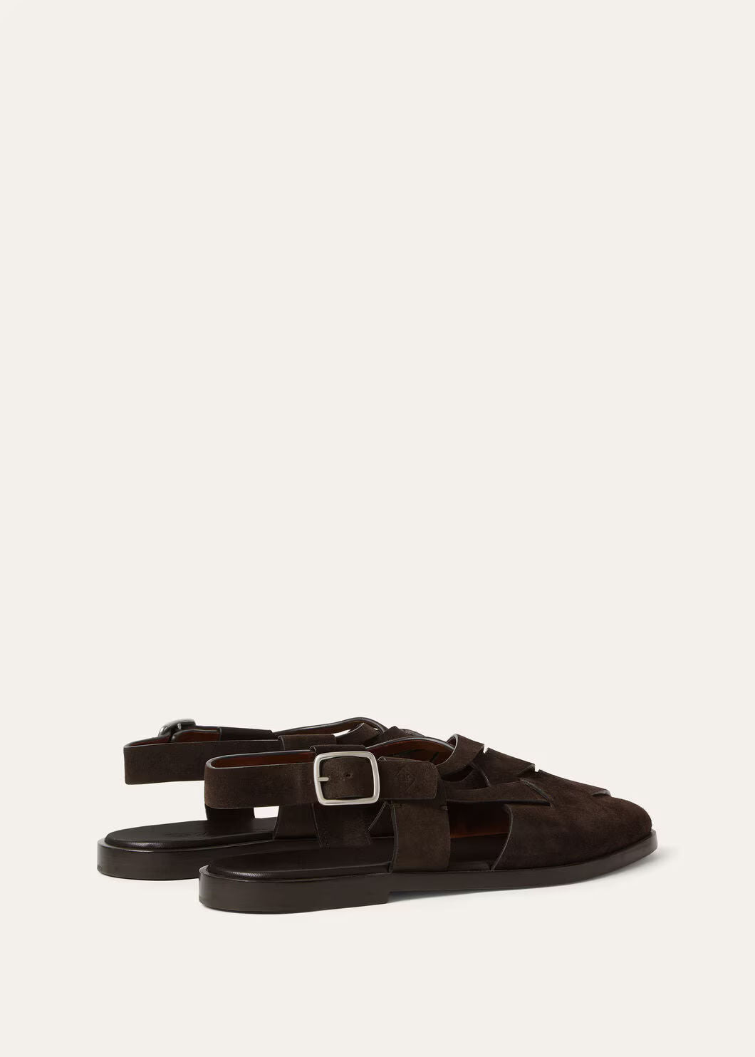 LoroPiana Peter Walk Sandal Savana Bark