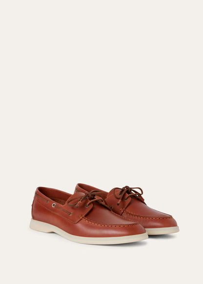 LoroPiana Sea-Sail Walk Loafer Liqueur
