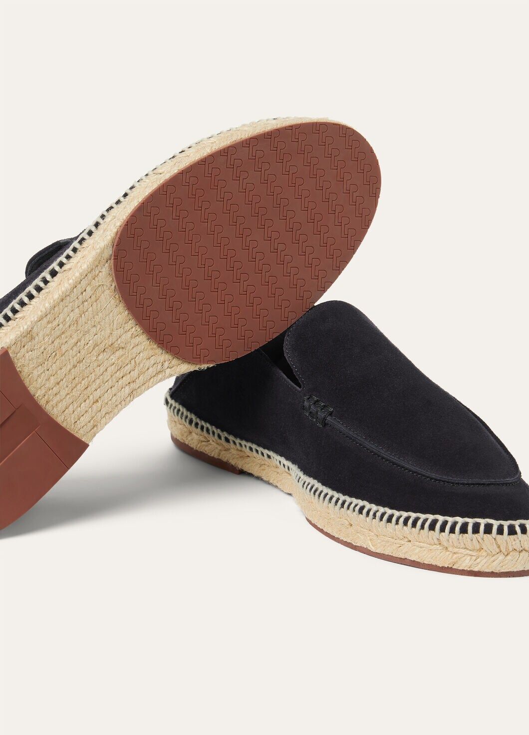 LoroPiana Seaside Walk Espadrille Night Blue